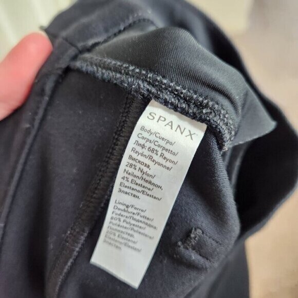 SPANX Black Jean-ish® Ankle Leggings - Picture 6 of 7
